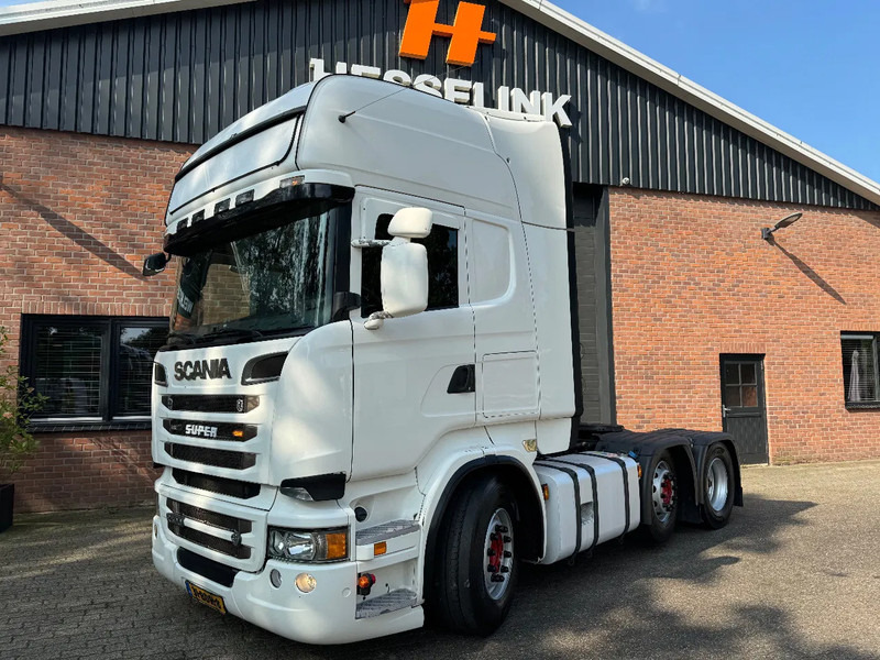 Scania R520 V8 6X2 Topline Retarder 2x tank original NL Truck - Tractor unit: picture 1 Scania R520 V8 6X2 Topline Retarder 2x tank original NL Truck - Tractor unit: picture 1