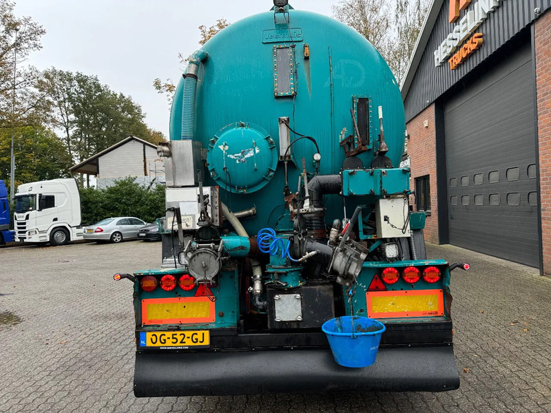 Tank semi-trailer Veenhuis 36m3 RVS Mestoplegger Geijkte weging Nieuwe APK VMA Bemonstering 2x stuuras: picture 6