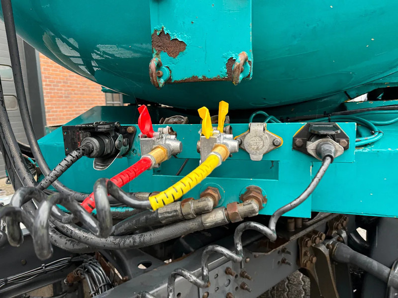 Tank semi-trailer Veenhuis 36m3 RVS Mestoplegger Geijkte weging Nieuwe APK VMA Bemonstering 2x stuuras: picture 12