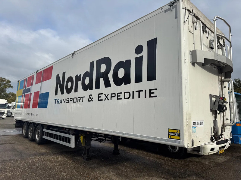 Kraker 2X K-Force 92m3 Alcoa Durabright SAF Tyrepilot Liftas - Top condition - Walking floor semi-trailer: picture 3 Kraker 2X K-Force 92m3 Alcoa Durabright SAF Tyrepilot Liftas - Top condition - Walking floor semi-trailer: picture 3