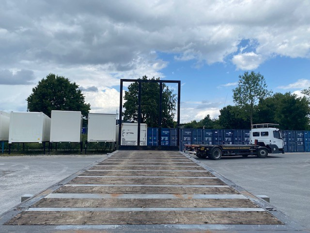Sonderbau Wechselrahmen Plateau, BDF-System, 7.450 mm lang. - Flatbed body: picture 5 Sonderbau Wechselrahmen Plateau, BDF-System, 7.450 mm lang. - Flatbed body: picture 5