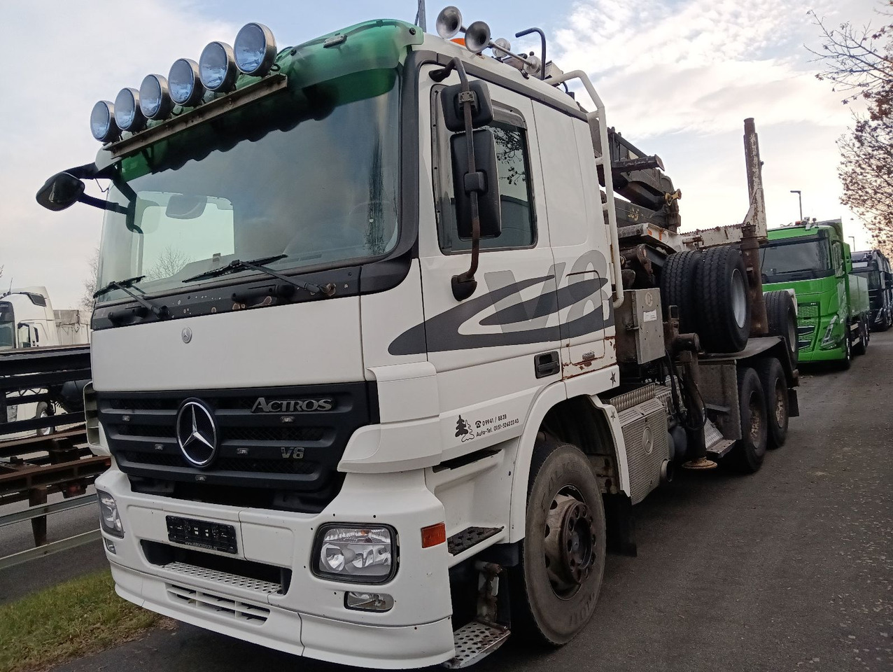 Mercedes-Benz V8 3355 6x4 Blatt/Blatt ATM/ATG GLOGGER EPSILON Mercedes-Benz V8 3355 6x4 Blatt/Blatt ATM/ATG GLOGGER EPSILON - Timber truck, Crane truck: picture 5 Mercedes-Benz V8 3355 6x4 Blatt/Blatt ATM/ATG GLOGGER EPSILON Mercedes-Benz V8 3355 6x4 Blatt/Blatt ATM/ATG GLOGGER EPSILON - Timber truck, Crane truck: picture 5