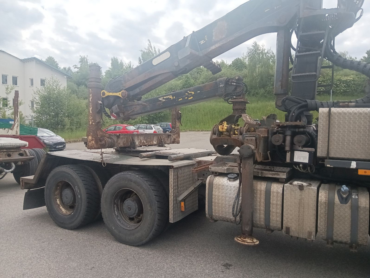 Palfinger EPSILON E250L82 Langholzkran+GLOGGER Aufbau+Anhä - Timber truck, Crane truck: picture 2 Palfinger EPSILON E250L82 Langholzkran+GLOGGER Aufbau+Anhä - Timber truck, Crane truck: picture 2