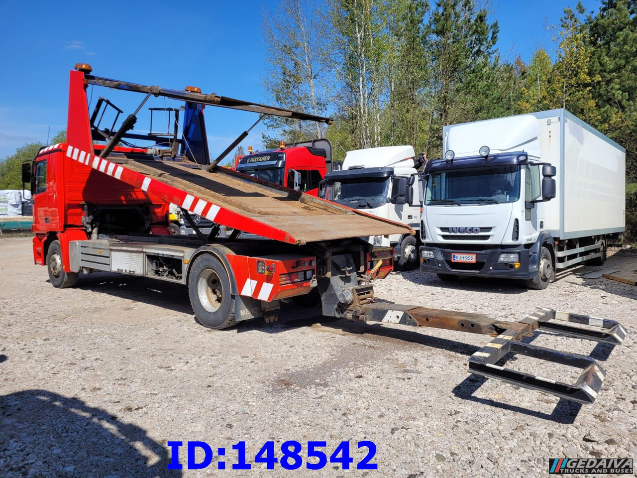 Tow truck MERCEDES-BENZ Actros 1831 4x2: picture 10
