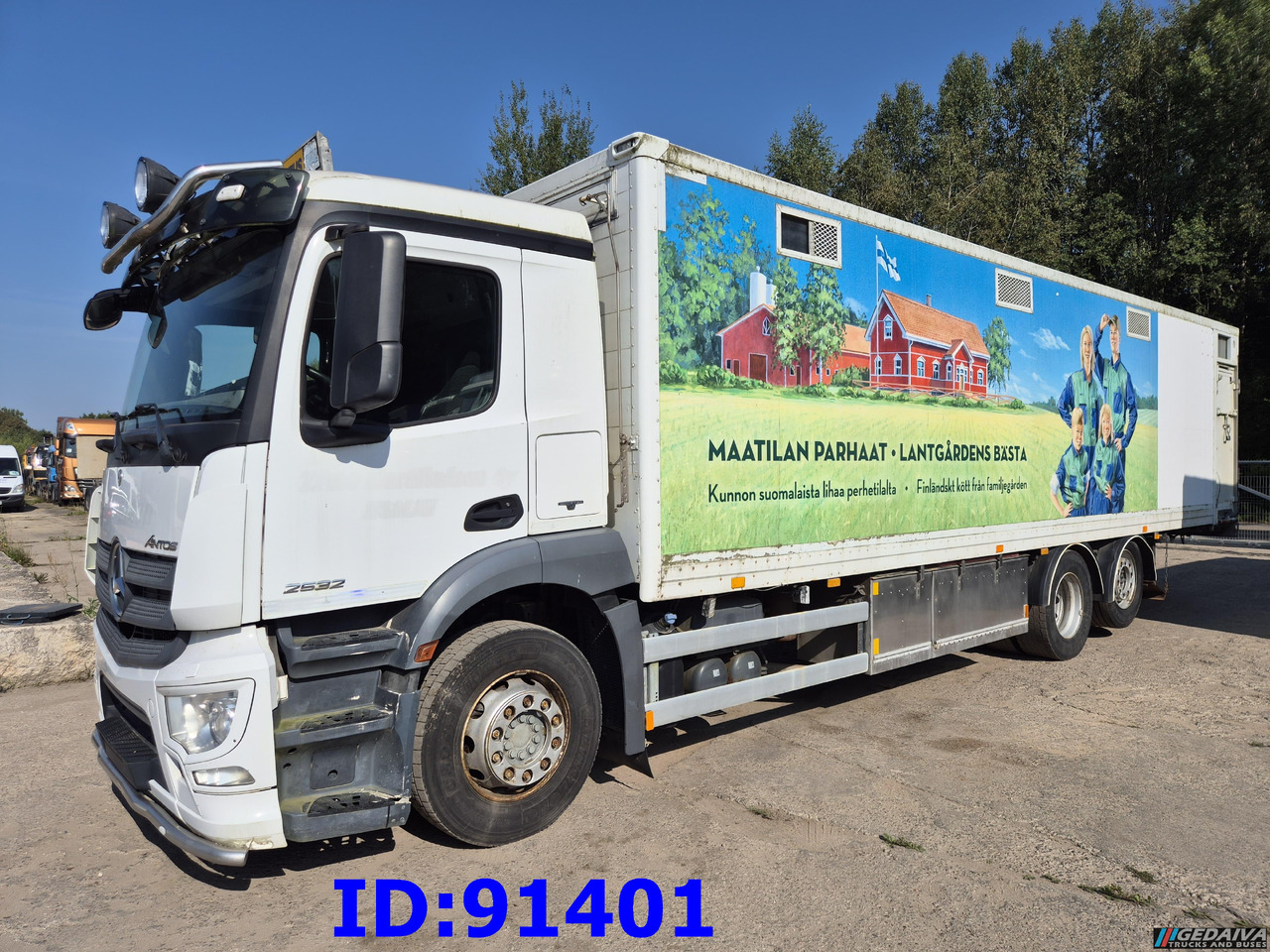 MERCEDES-BENZ Antos 2532 - 6x2 - Euro 6 - Animal transport - Livestock truck: picture 1 MERCEDES-BENZ Antos 2532 - 6x2 - Euro 6 - Animal transport - Livestock truck: picture 1