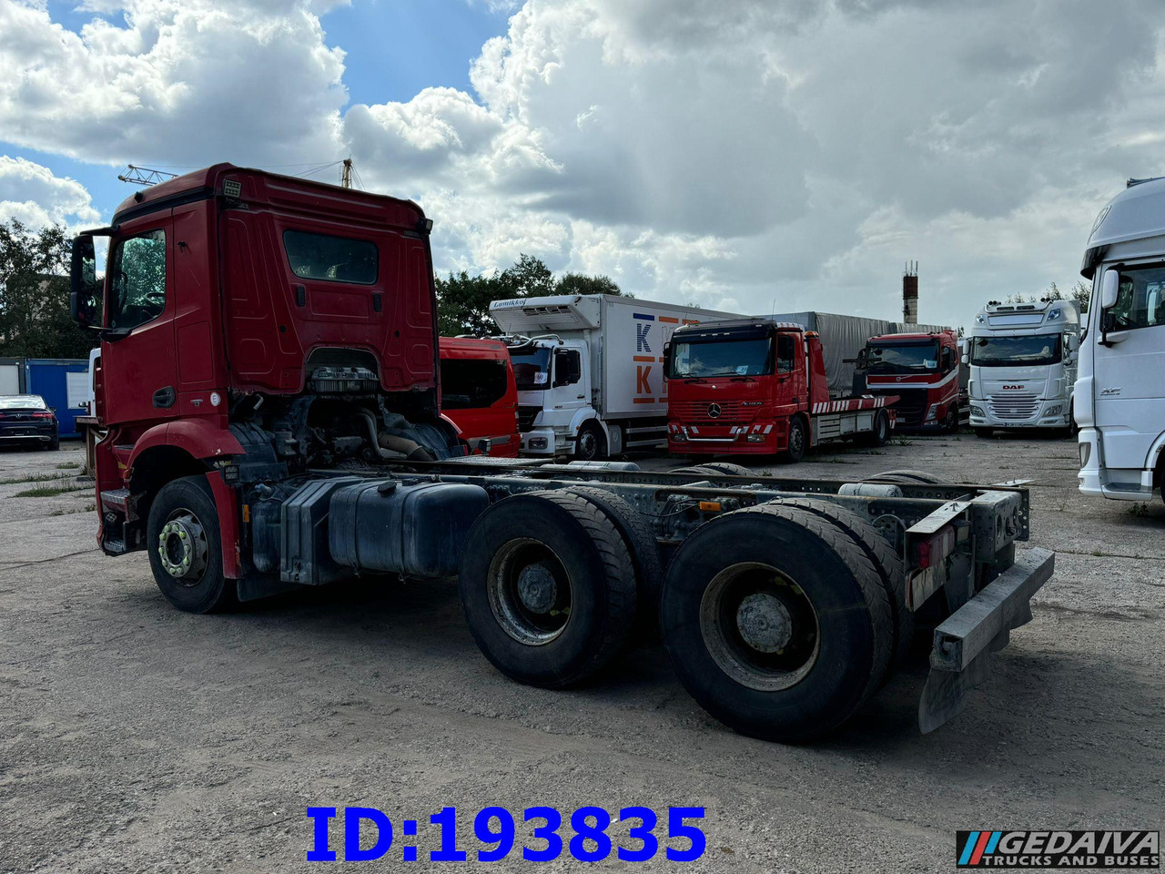MERCEDES-BENZ Arocs 2840 6x4 Manual Euro6 - Cab chassis truck: picture 5 MERCEDES-BENZ Arocs 2840 6x4 Manual Euro6 - Cab chassis truck: picture 5