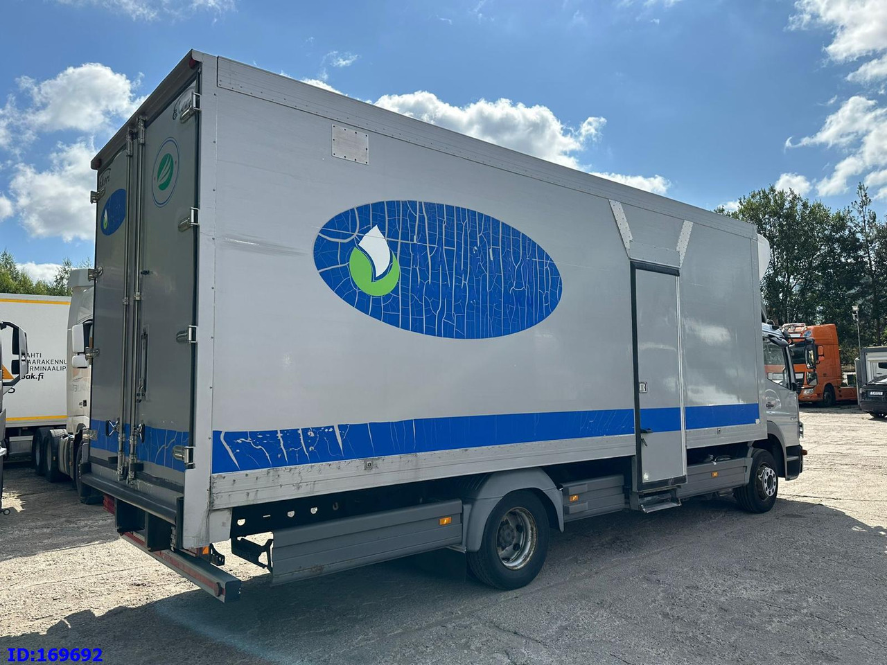 Refrigerator truck MERCEDES-BENZ Atego 1218 - Euro5: picture 8