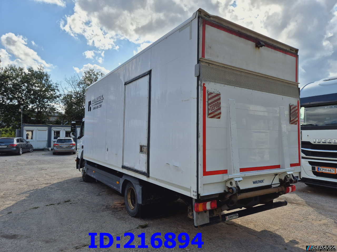 Isothermal truck MERCEDES-BENZ Atego 818 Euro6: picture 9
