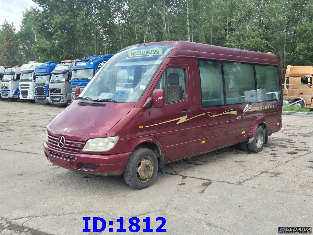 MERCEDES-BENZ Sprinter 413 - 17 Place - Minibus, Passenger van: picture 3 MERCEDES-BENZ Sprinter 413 - 17 Place - Minibus, Passenger van: picture 3