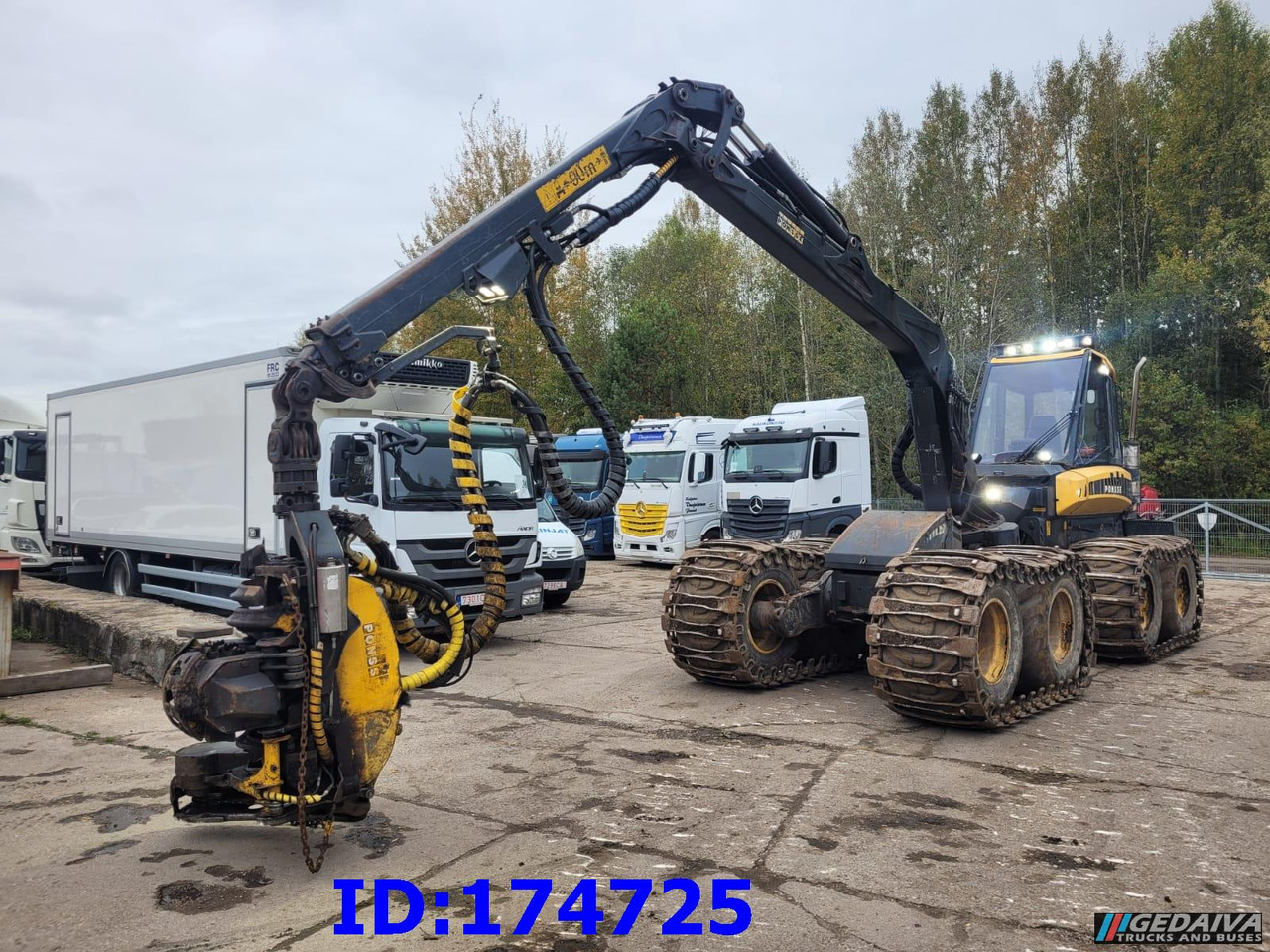 PONSSE FOX - Forestry harvester: picture 1 PONSSE FOX - Forestry harvester: picture 1