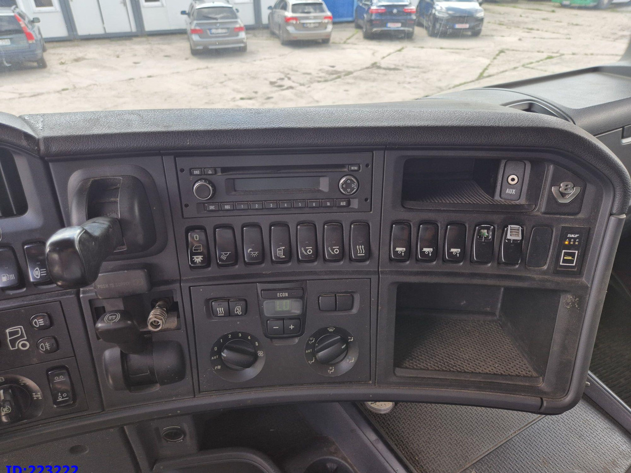 Timber truck SCANIA R620 - 8x4 - Steering axle: picture 13