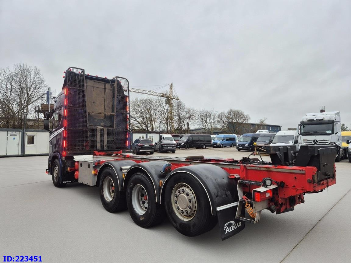 Cab chassis truck SCANIA R650 Full air 8x4 Steering axle (3 pedal): picture 7