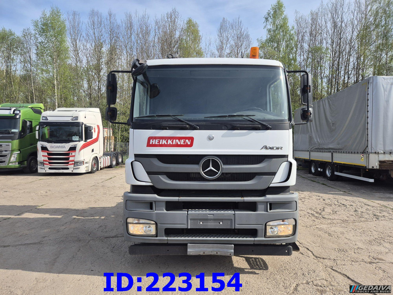MERCEDES-BENZ Axor 1840 + Crane Epsilon Palfinger PZR601GA - Tractor unit: picture 2 MERCEDES-BENZ Axor 1840 + Crane Epsilon Palfinger PZR601GA - Tractor unit: picture 2