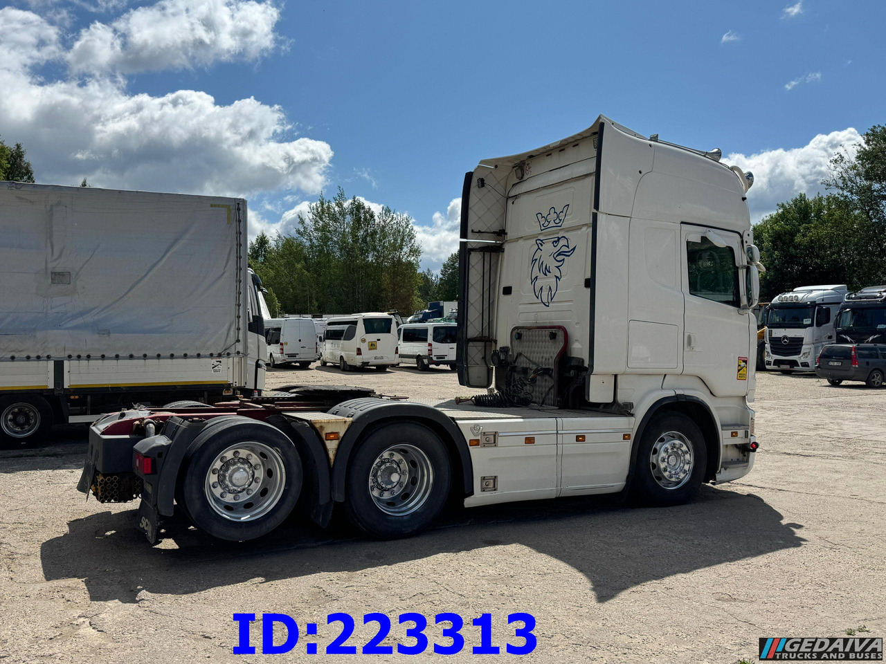 SCANIA R580 6x2 Euro6 Retarder - Tractor unit: picture 5 SCANIA R580 6x2 Euro6 Retarder - Tractor unit: picture 5