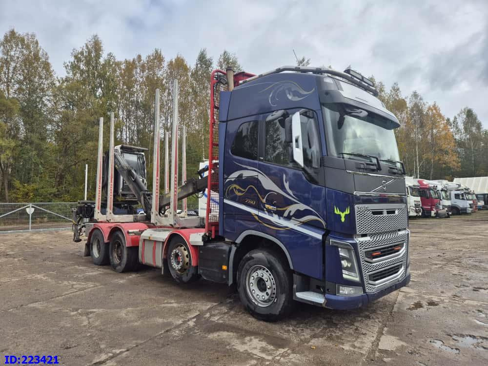 VOLVO FH16 750HP 8x4 + KESLA CRANE - Timber truck: picture 4 VOLVO FH16 750HP 8x4 + KESLA CRANE - Timber truck: picture 4