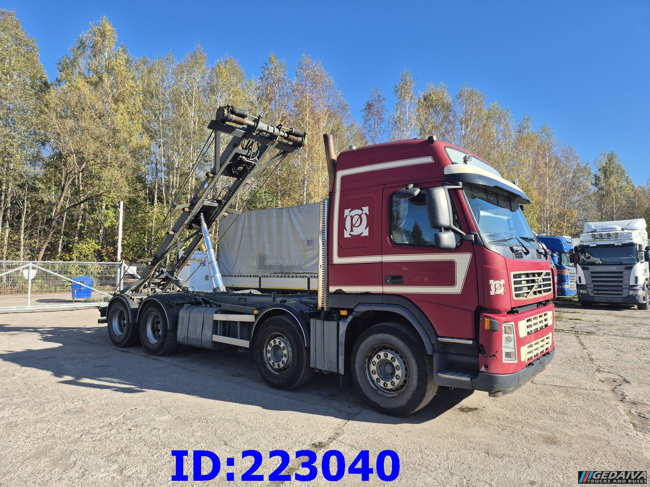 VOLVO FM12 420HP 8x2 - Cable system truck: picture 3 VOLVO FM12 420HP 8x2 - Cable system truck: picture 3