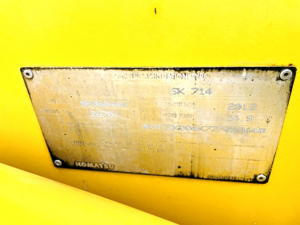 Komatsu SK714-5 (3948) - Skid steer loader: picture 3 Komatsu SK714-5 (3948) - Skid steer loader: picture 3