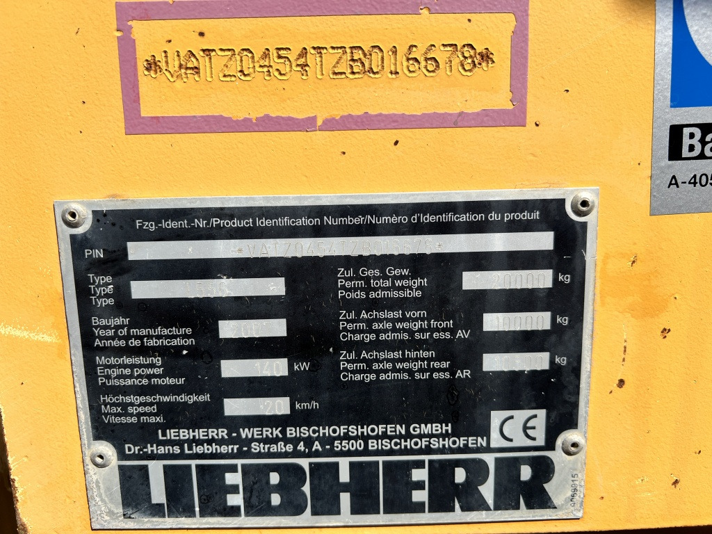 Wheel loader Liebherr L 556 (111583): picture 9 Wheel loader Liebherr L 556 (111583): picture 9