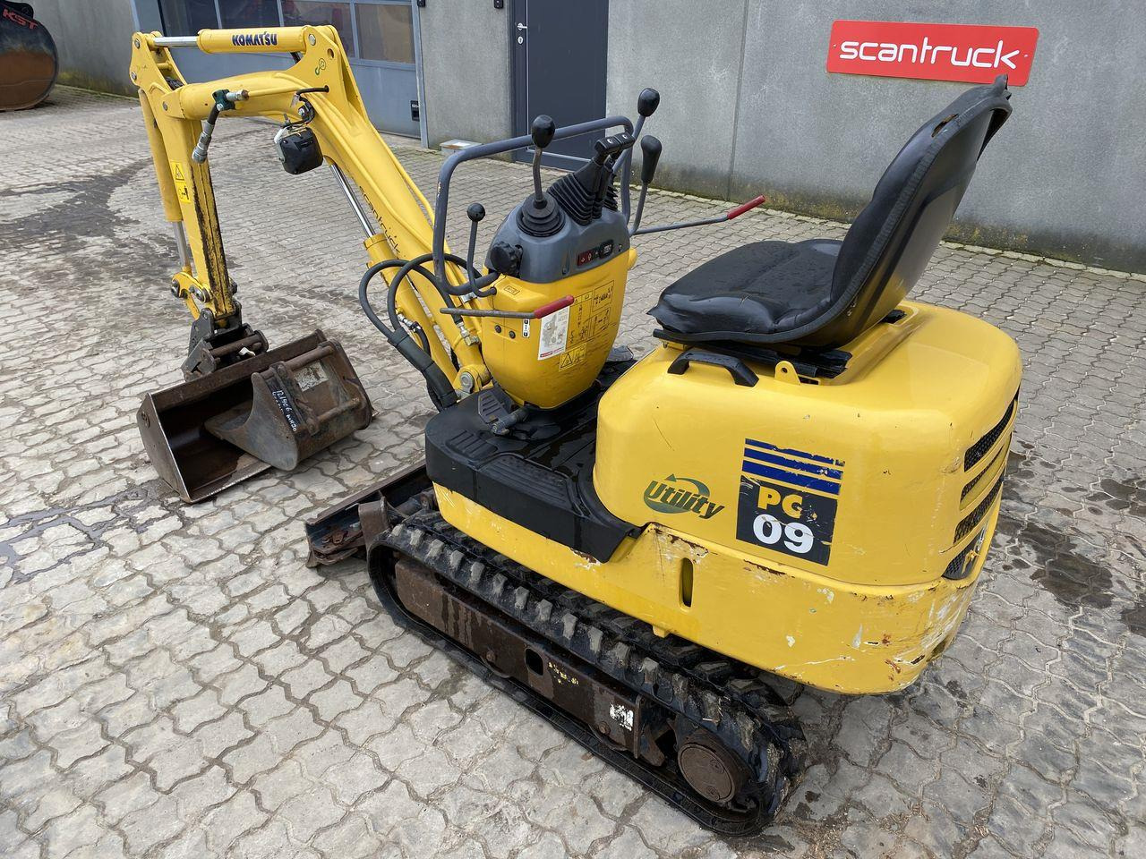 Komatsu PC09-1 - Mini excavator: picture 2 Komatsu PC09-1 - Mini excavator: picture 2