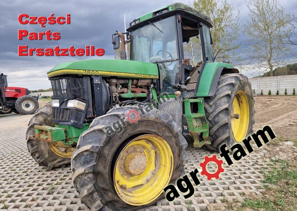 Spare parts John Deere 7800 części, skrzynia most silnik wał: picture 1