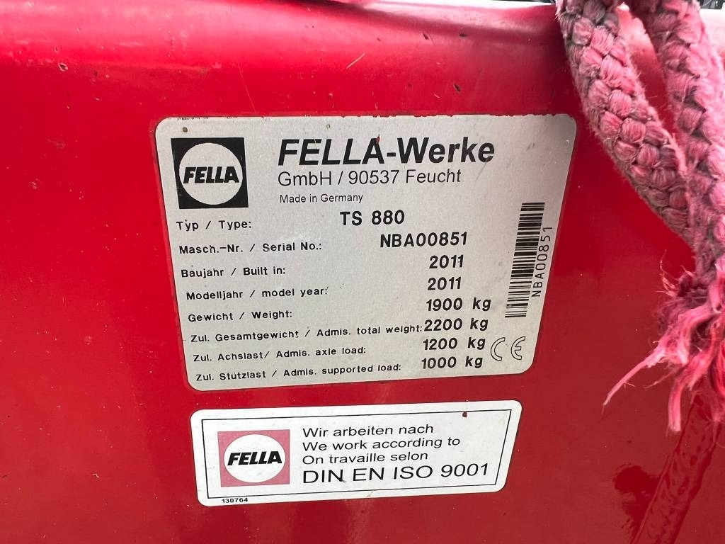 Tedder/ Rake Fella TS 880: picture 6