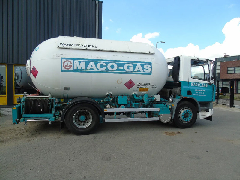 DAF CF 75.270 + 17.517LITER GAS TRANSPORT + PUMP - Tank truck: picture 3 DAF CF 75.270 + 17.517LITER GAS TRANSPORT + PUMP - Tank truck: picture 3