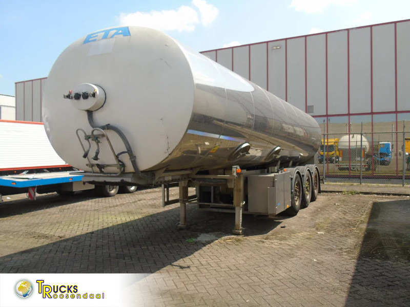 ETA 29.000 LITER + INOX + MILK + WATER - Tank semi-trailer: picture 1 ETA 29.000 LITER + INOX + MILK + WATER - Tank semi-trailer: picture 1