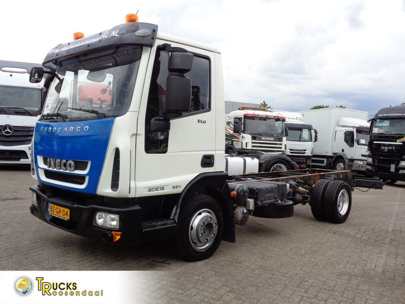 Iveco EuroCargo 80E18 + PTO + Euro 5 + blad-blad - Cab chassis truck: picture 1 Iveco EuroCargo 80E18 + PTO + Euro 5 + blad-blad - Cab chassis truck: picture 1