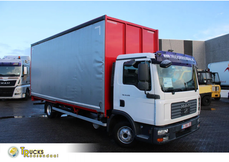 MAN TGL 12.210 + MANUAL + 2.70HEIGHT + CAMERA - Curtainsider truck: picture 1 MAN TGL 12.210 + MANUAL + 2.70HEIGHT + CAMERA - Curtainsider truck: picture 1