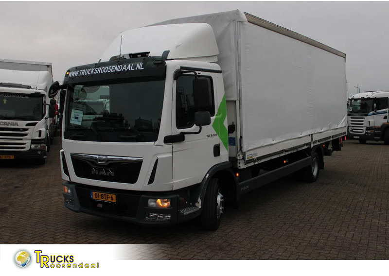 MAN TGL 8.220 + EURO 6 + LIFT - Box truck: picture 1 MAN TGL 8.220 + EURO 6 + LIFT - Box truck: picture 1