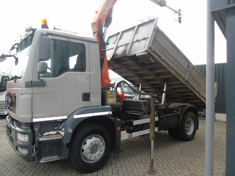 MAN TGM 18.250 + PALFINGER 11.001K + TIPPER + EURO 5 - Crane truck: picture 5 MAN TGM 18.250 + PALFINGER 11.001K + TIPPER + EURO 5 - Crane truck: picture 5