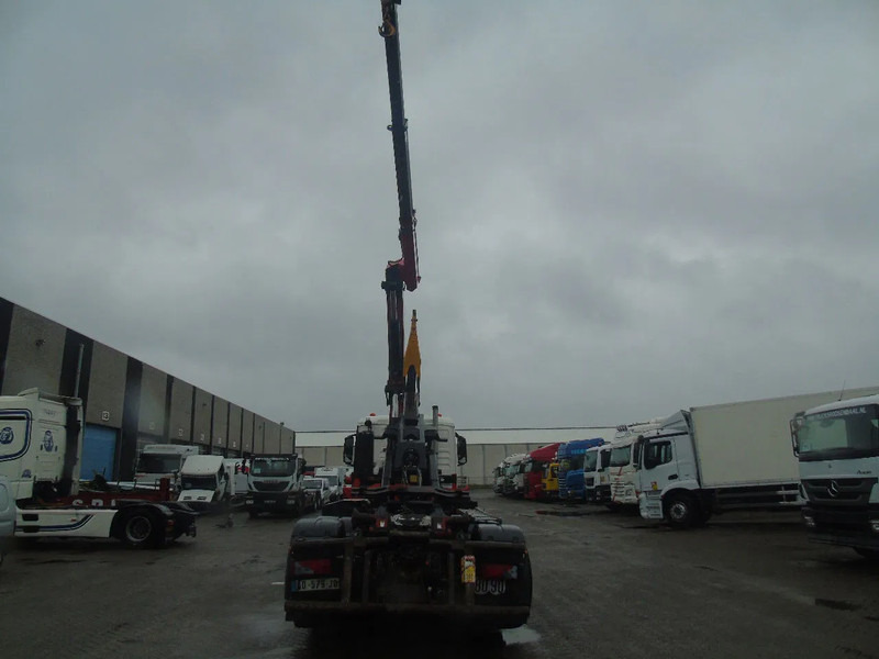 Hook lift truck, Crane truck MAN TGS 35.440 + PALFINGER 24500 + 8X4 + EURO 5 + REMOTE: picture 7