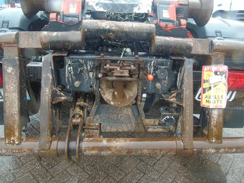 Hook lift truck, Crane truck MAN TGS 35.440 + PALFINGER 24500 + 8X4 + EURO 5 + REMOTE: picture 17