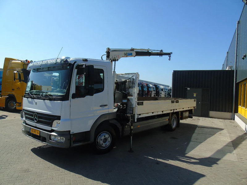 Mercedes-Benz Atego 816 + 4ton crane + NICE TRUCK - Dropside/ Flatbed truck, Crane truck: picture 2 Mercedes-Benz Atego 816 + 4ton crane + NICE TRUCK - Dropside/ Flatbed truck, Crane truck: picture 2