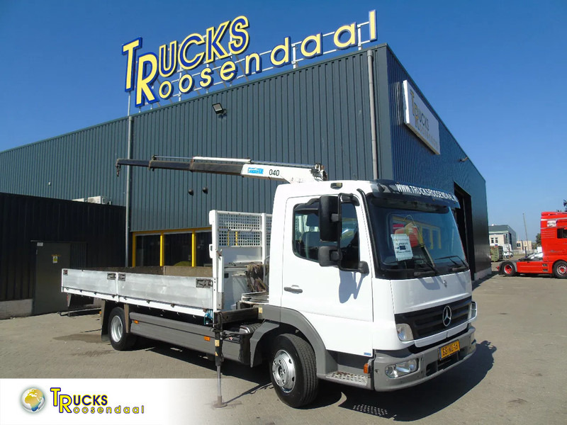 Mercedes-Benz Atego 816 + 4ton crane + NICE TRUCK - Dropside/ Flatbed truck, Crane truck: picture 1 Mercedes-Benz Atego 816 + 4ton crane + NICE TRUCK - Dropside/ Flatbed truck, Crane truck: picture 1