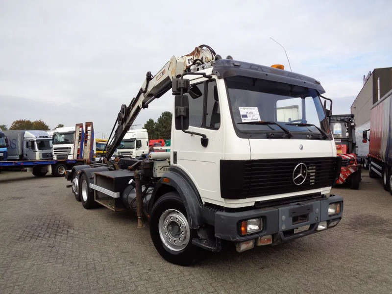 Cable system truck, Crane truck Mercedes-Benz SK 2433 + Semi-Auto + PTO + Serie 14 Crane + 3 pedals: picture 12 Cable system truck, Crane truck Mercedes-Benz SK 2433 + Semi-Auto + PTO + Serie 14 Crane + 3 pedals: picture 12
