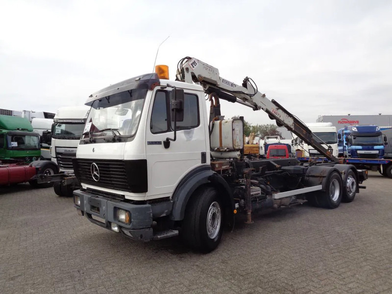 Cable system truck, Crane truck Mercedes-Benz SK 2433 + Semi-Auto + PTO + Serie 14 Crane + 3 pedals: picture 11 Cable system truck, Crane truck Mercedes-Benz SK 2433 + Semi-Auto + PTO + Serie 14 Crane + 3 pedals: picture 11