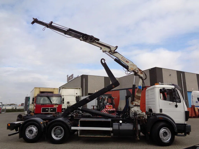 Cable system truck, Crane truck Mercedes-Benz SK 2433 + Semi-Auto + PTO + Serie 14 Crane + 3 pedals: picture 6 Cable system truck, Crane truck Mercedes-Benz SK 2433 + Semi-Auto + PTO + Serie 14 Crane + 3 pedals: picture 6