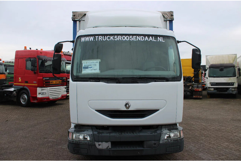 Renault Midlum 220 + MANUAL + LIFT + 12T - Curtainsider truck: picture 2 Renault Midlum 220 + MANUAL + LIFT + 12T - Curtainsider truck: picture 2