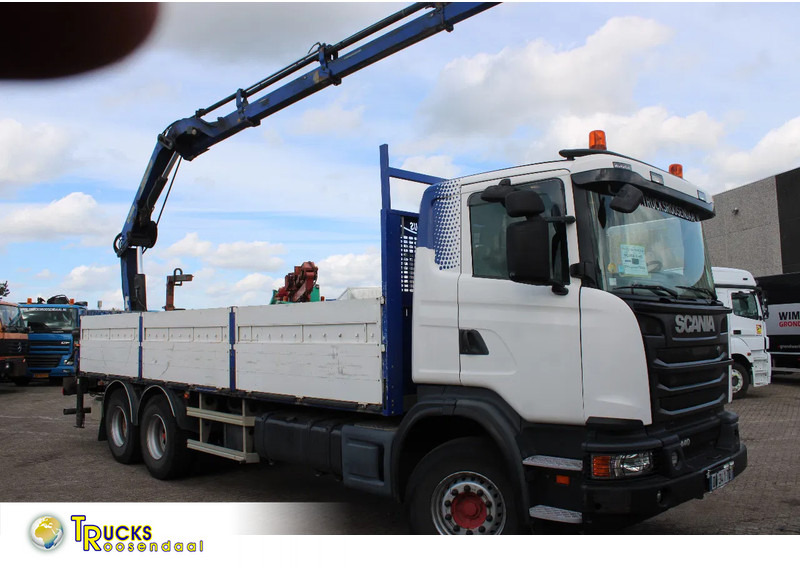Scania G440 hiab 166-4 hipro + 6x4 + manual + remote - Crane truck: picture 1 Scania G440 hiab 166-4 hipro + 6x4 + manual + remote - Crane truck: picture 1