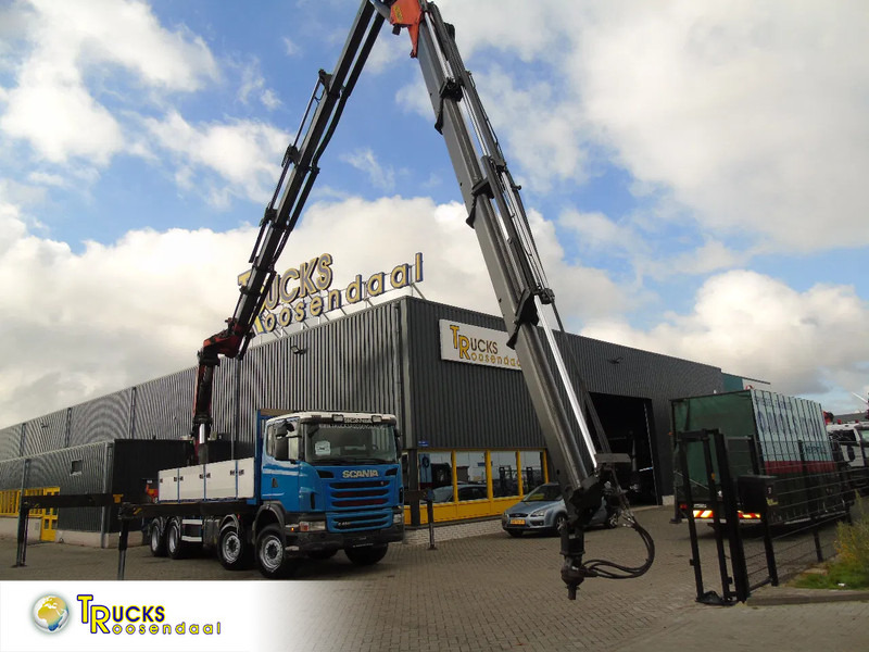 Scania G480 8x4 + palfinger crane PK74002 6x extension + JIB 4x extension - Crane truck: picture 1 Scania G480 8x4 + palfinger crane PK74002 6x extension + JIB 4x extension - Crane truck: picture 1