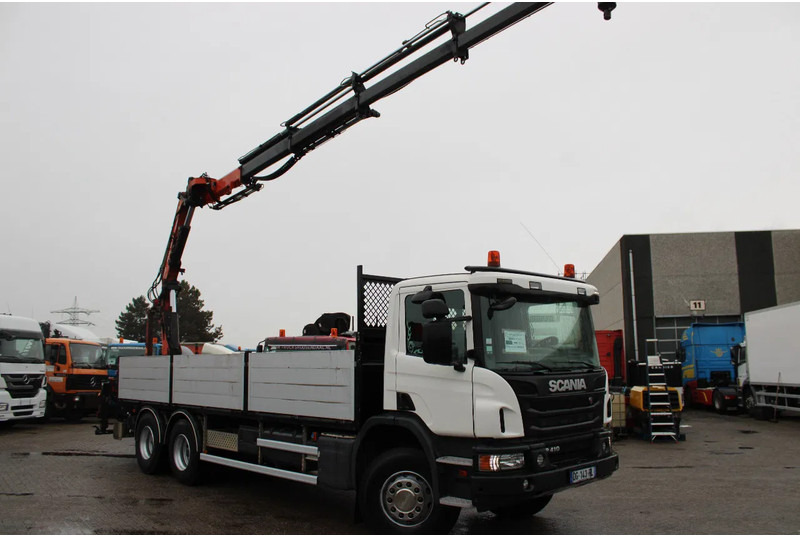 Scania P410 + atlas 190 4x hydrolic + 6x4 remote + EURO 6 + SPRING SUSPENSION - Crane truck: picture 3 Scania P410 + atlas 190 4x hydrolic + 6x4 remote + EURO 6 + SPRING SUSPENSION - Crane truck: picture 3