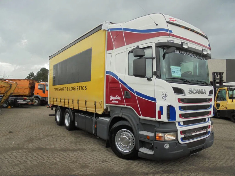 Scania R500 V8 + Euro 5 + Retarder + Lift + 6x2 - Curtainsider truck: picture 3 Scania R500 V8 + Euro 5 + Retarder + Lift + 6x2 - Curtainsider truck: picture 3