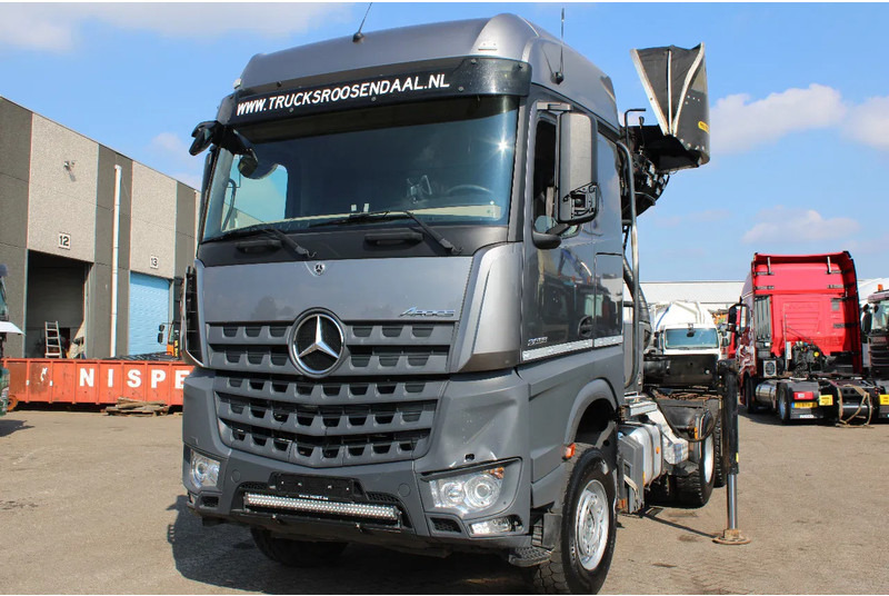 Mercedes-Benz Arocs 2858 + PALFINGER Z15 (2022) + 6X4 + FOREST/WOOD/METAL EDITION - Tractor unit: picture 4 Mercedes-Benz Arocs 2858 + PALFINGER Z15 (2022) + 6X4 + FOREST/WOOD/METAL EDITION - Tractor unit: picture 4