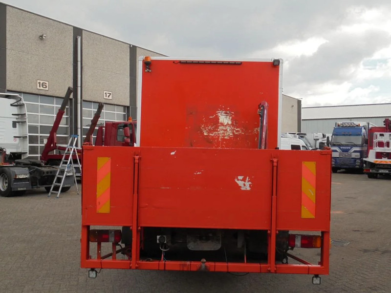 Dropside/ Flatbed truck Volvo FL 220 + Manual + HMF 150 crane: picture 8