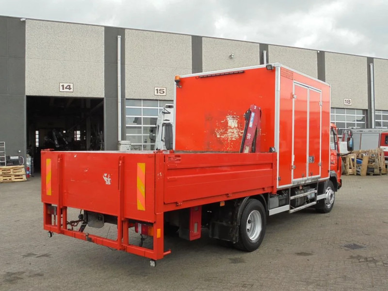 Dropside/ Flatbed truck Volvo FL 220 + Manual + HMF 150 crane: picture 7