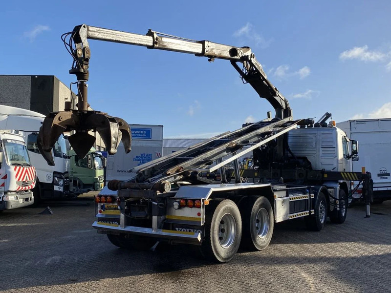 Crane truck Volvo FM 370 + Euro 5 + Palfinger Z-Q170 Crane + 30ton NCH lift + Container system + hoogsta: picture 7