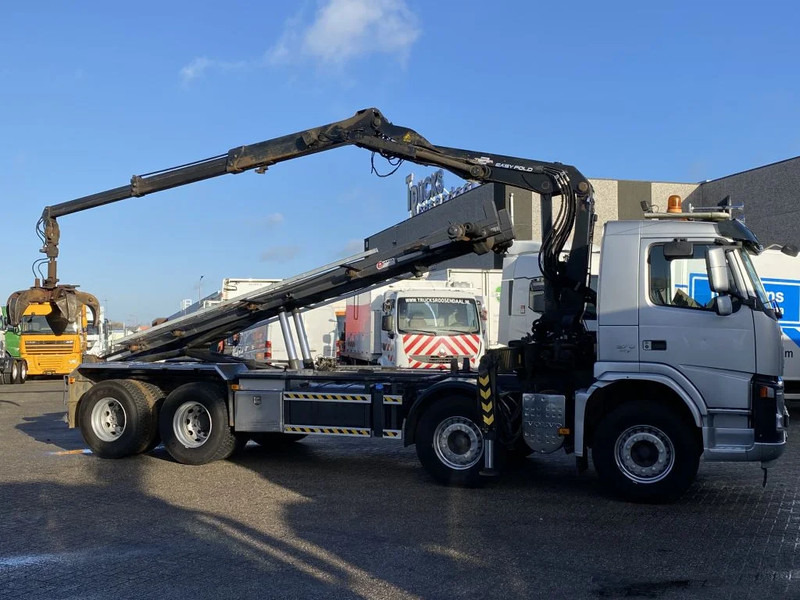 Crane truck Volvo FM 370 + Euro 5 + Palfinger Z-Q170 Crane + 30ton NCH lift + Container system + hoogsta: picture 6