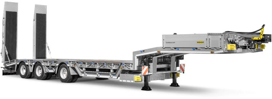 Humbaur Niskopodwozie z zagłębieniami na koła, ocynkowane - Low loader semi-trailer: picture 4 Humbaur Niskopodwozie z zagłębieniami na koła, ocynkowane - Low loader semi-trailer: picture 4