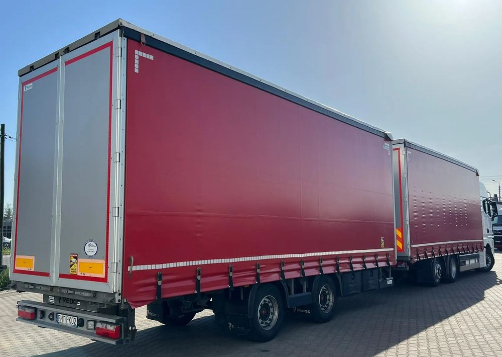 MAN TGX 26.470 z przyczepą Redos - Curtainsider truck, Curtainsider trailer: picture 5 MAN TGX 26.470 z przyczepą Redos - Curtainsider truck, Curtainsider trailer: picture 5